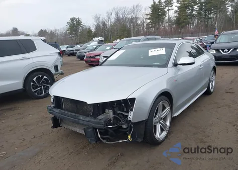 2013 Audi S5 3.0T Premium Plus z USA, uszkodzony, nr VIN WAUGGAFR3DA042438